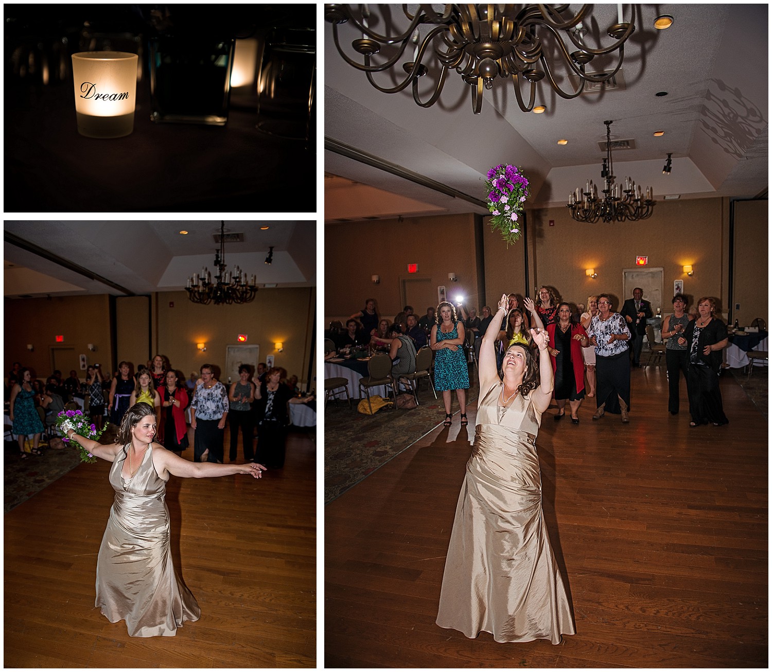 Stacey Stewart Photography bouquet toss