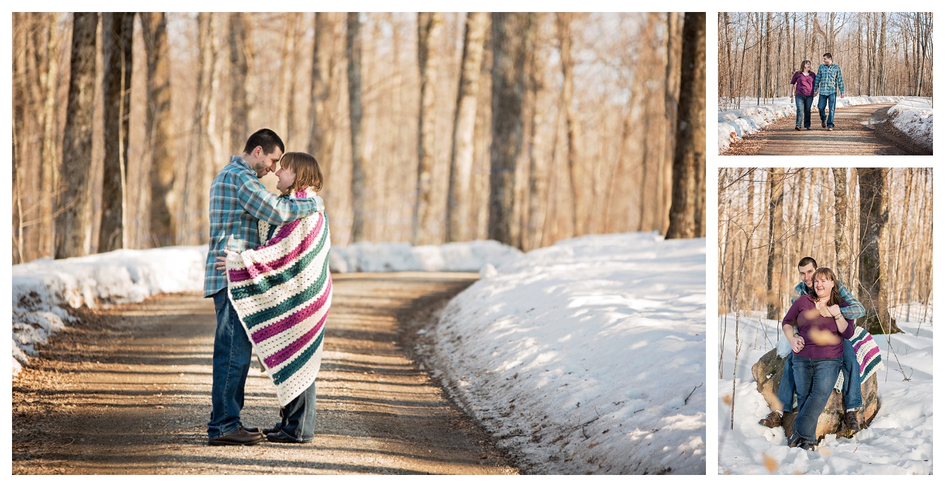 Engagement at Wheelers pancake house