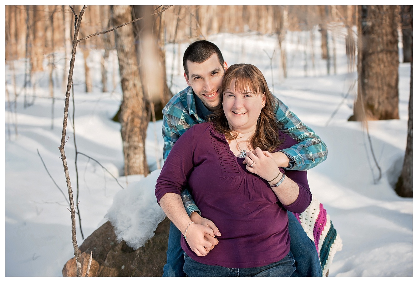 Engagement at Wheelers pancake house