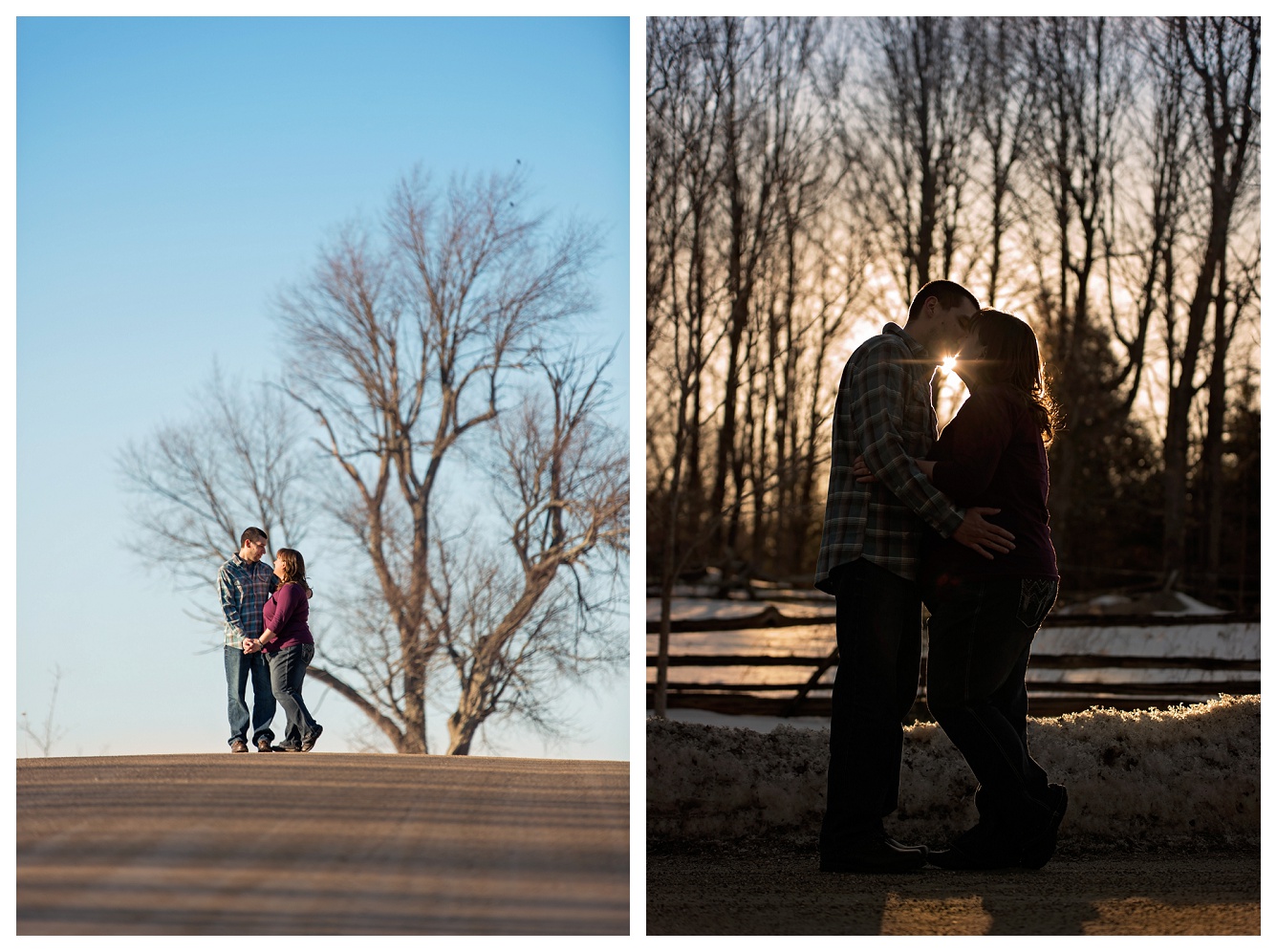 Engagement at Wheelers pancake house